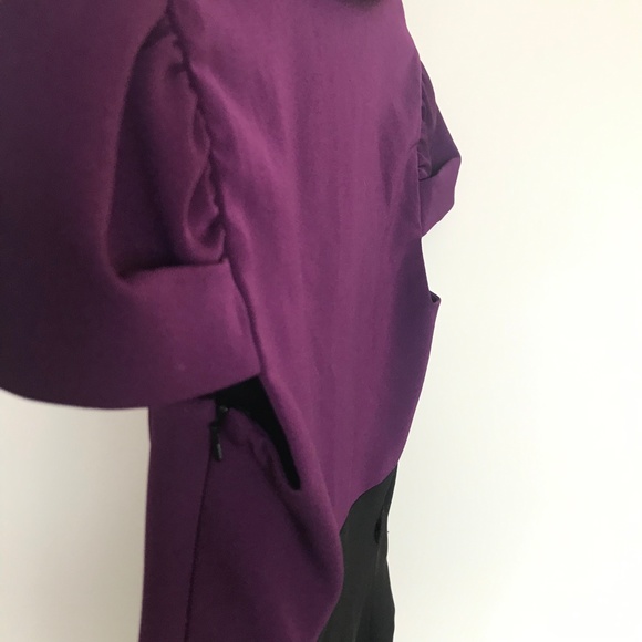 Black Halo Jacket Jackie Sheath Midi Dress Purple - Picture 8 of 8